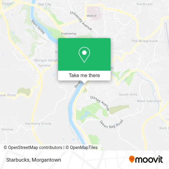 STARBUCKS map