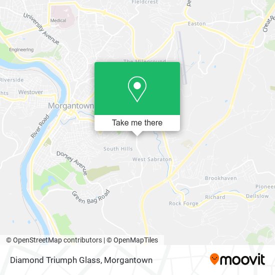 Mapa de Diamond Triumph Glass