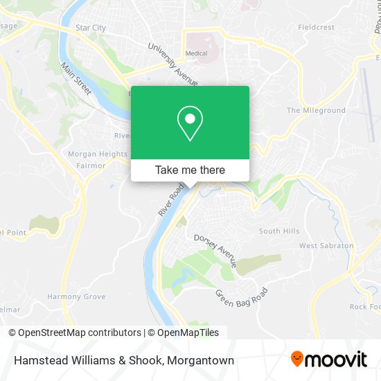 Mapa de Hamstead Williams & Shook