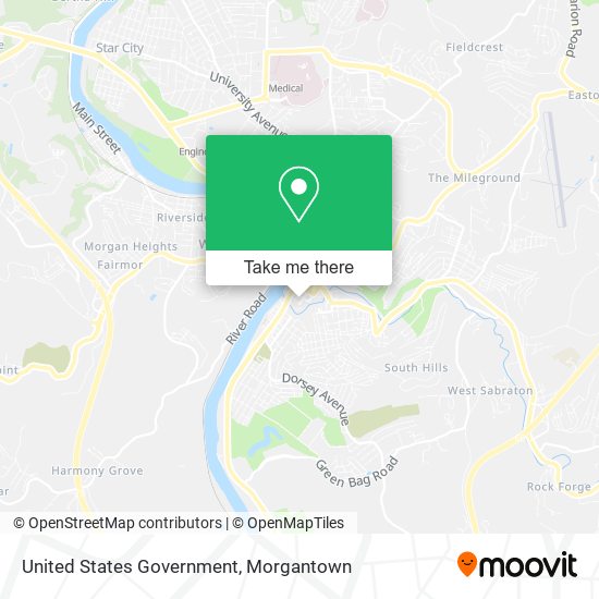 United States Government map