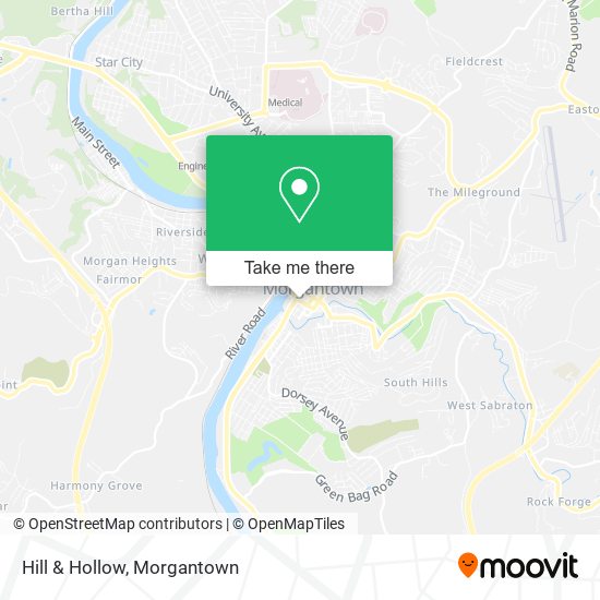 Mapa de Hill & Hollow