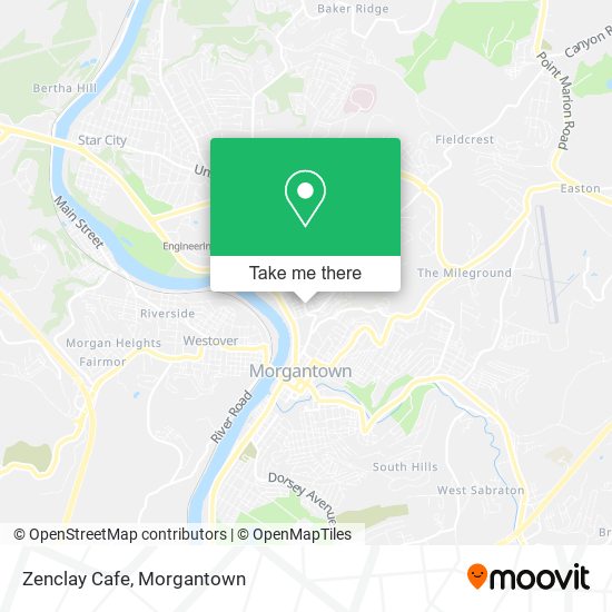 Mapa de Zenclay Cafe