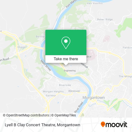 Lyell B Clay Concert Theatre map