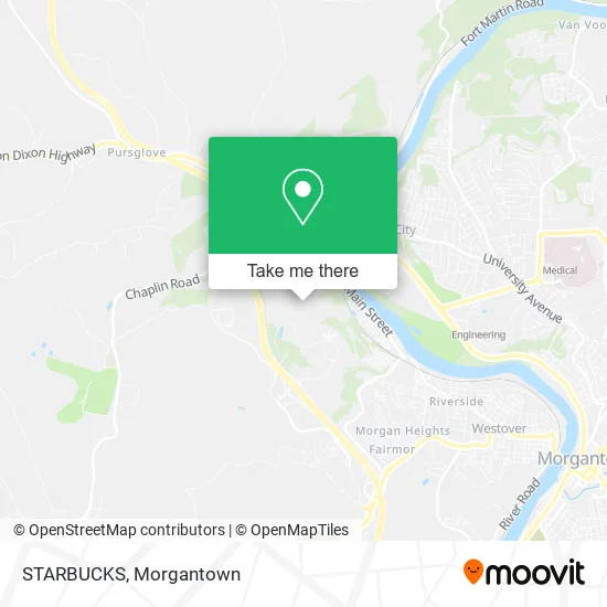 Mapa de STARBUCKS