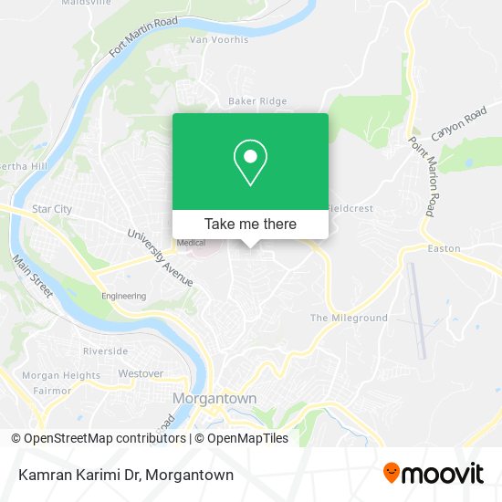 Mapa de Kamran Karimi Dr