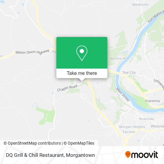 Mapa de DQ Grill & Chill Restaurant