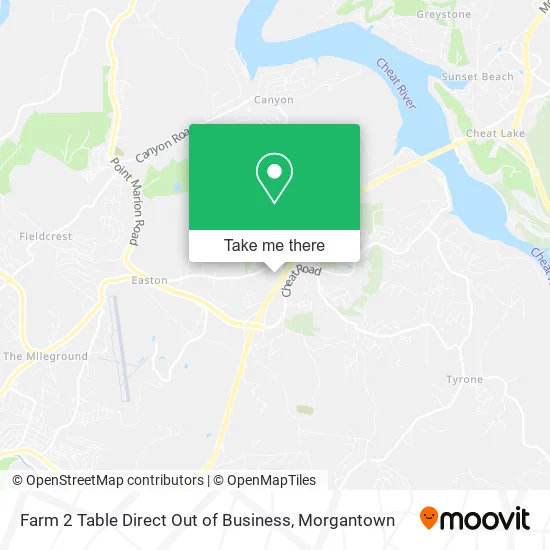 Mapa de Farm 2 Table Direct Out of Business