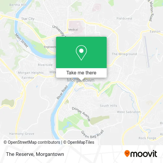 The Reserve map