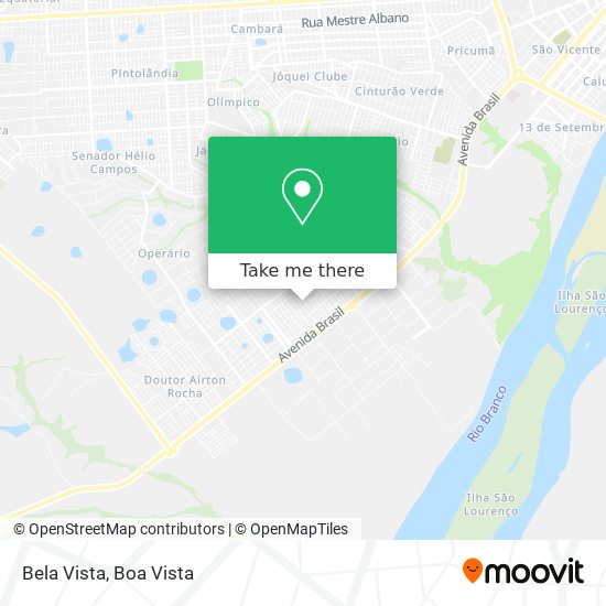 Bela Vista map