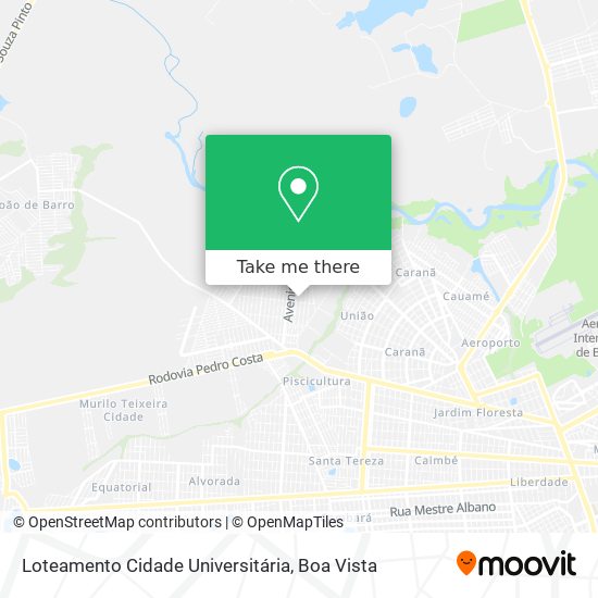 Loteamento Cidade Universitária map