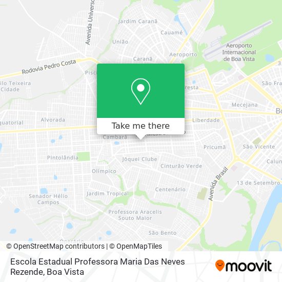 Escola Estadual Professora Maria Das Neves Rezende map