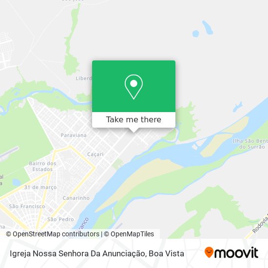 Mapa Igreja Nossa Senhora Da Anunciação