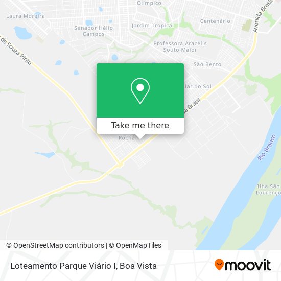 Loteamento Parque Viário I map