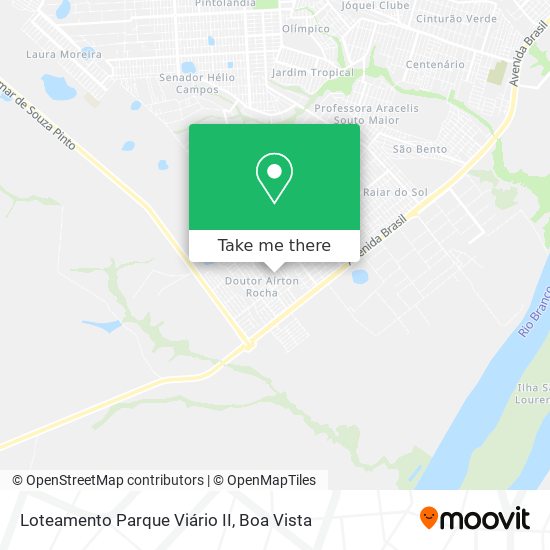 Loteamento Parque Viário II map