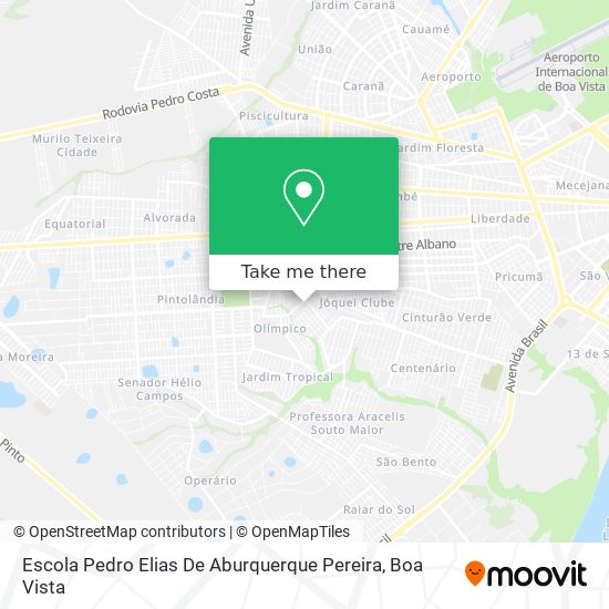 Escola Pedro Elias De Aburquerque Pereira map