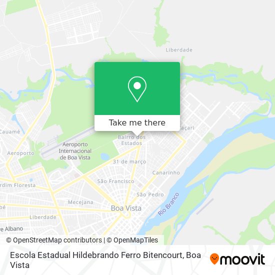 Escola Estadual Hildebrando Ferro Bitencourt map