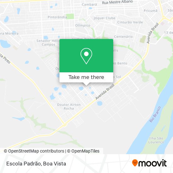 Mapa Escola Padrão