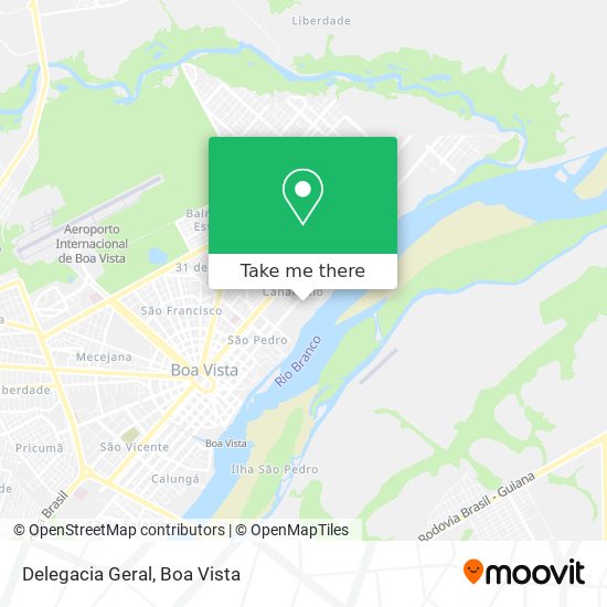 Mapa Delegacia Geral