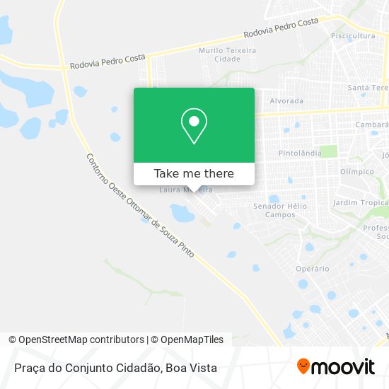 Praça do Conjunto Cidadão map