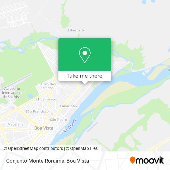 Conjunto Monte Roraima map
