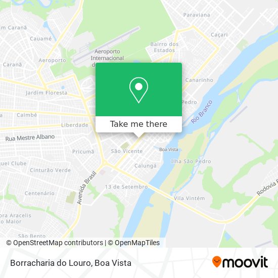 Borracharia do Louro map
