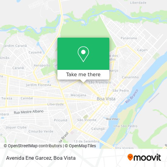 Avenida Ene Garcez map