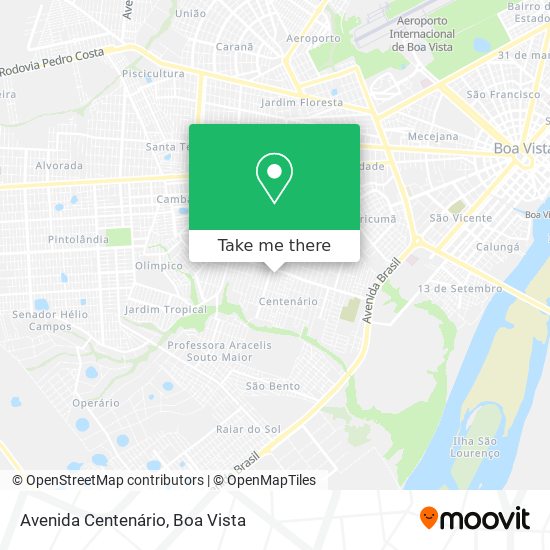 Avenida Centenário map