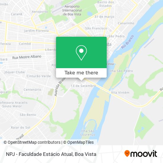 Mapa NPJ - Faculdade Estácio Atual