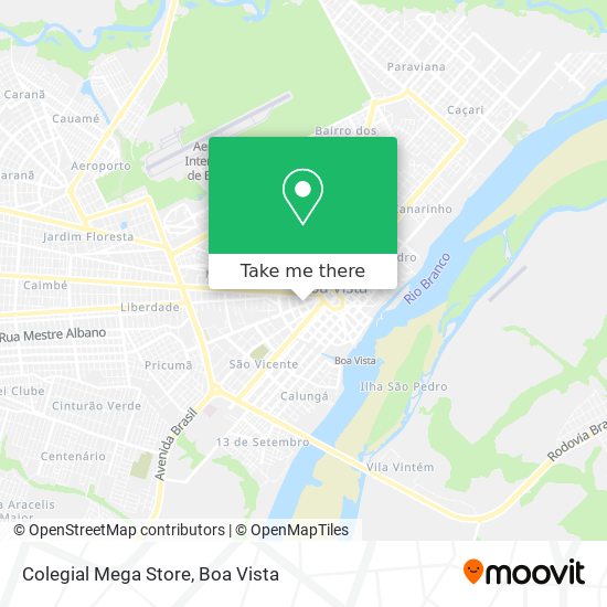 Mapa Colegial Mega Store