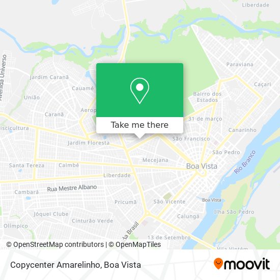 Copycenter Amarelinho map