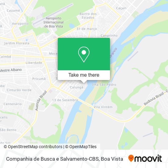 Companhia de Busca e Salvamento-CBS map