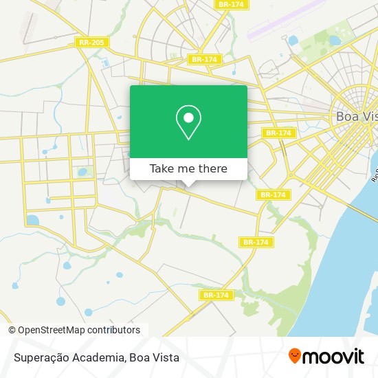 Mapa Superação Academia