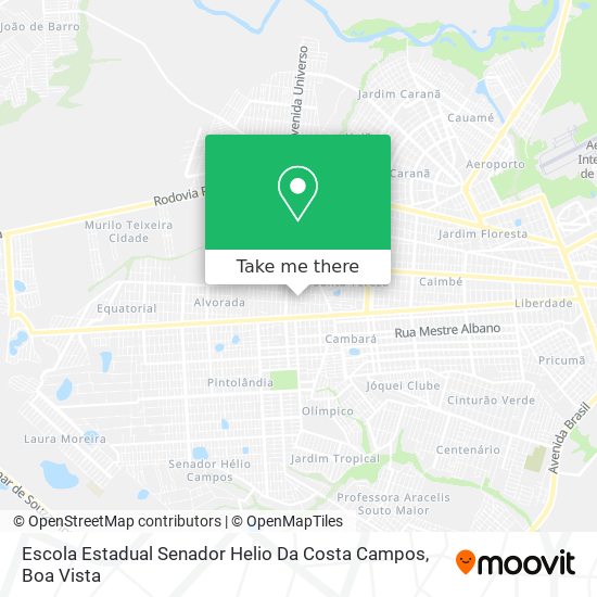 Escola Estadual Senador Helio Da Costa Campos map