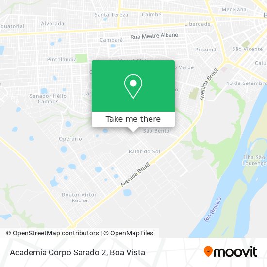Academia Corpo Sarado 2 map