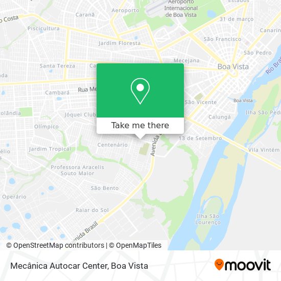 Mecânica Autocar Center map