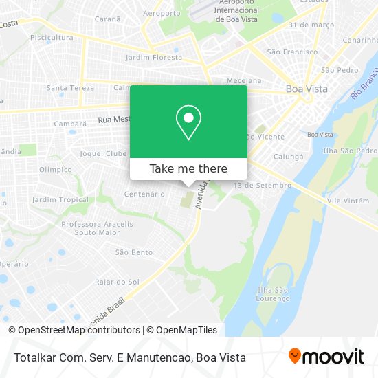 Totalkar Com. Serv. E Manutencao map