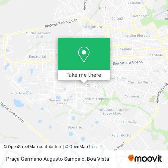 Praça Germano Augusto Sampaio map