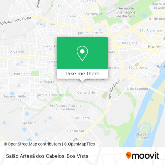 Salão Artesã dos Cabelos map