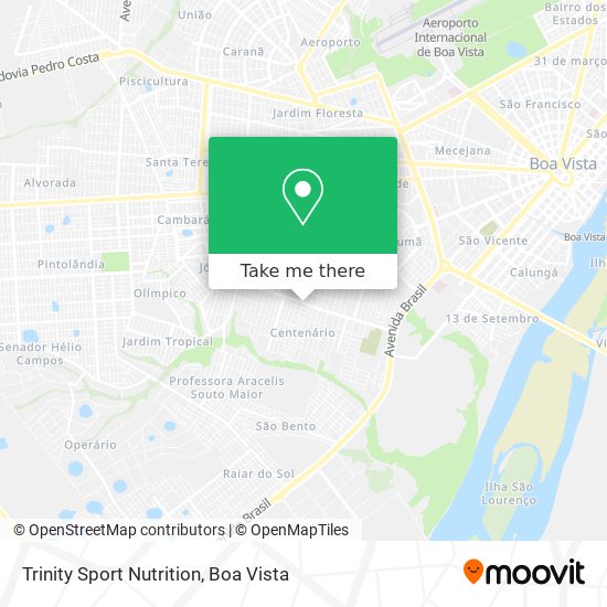 Trinity Sport Nutrition map