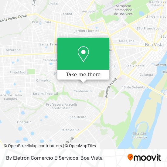 Bv Eletron Comercio E Servicos map