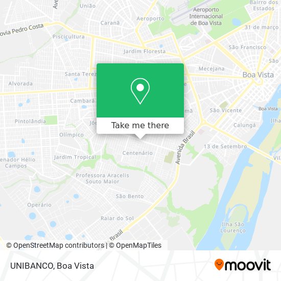 UNIBANCO map