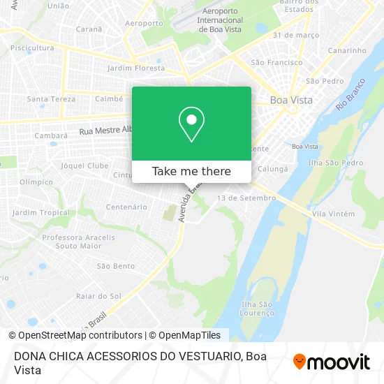 DONA CHICA ACESSORIOS DO VESTUARIO map