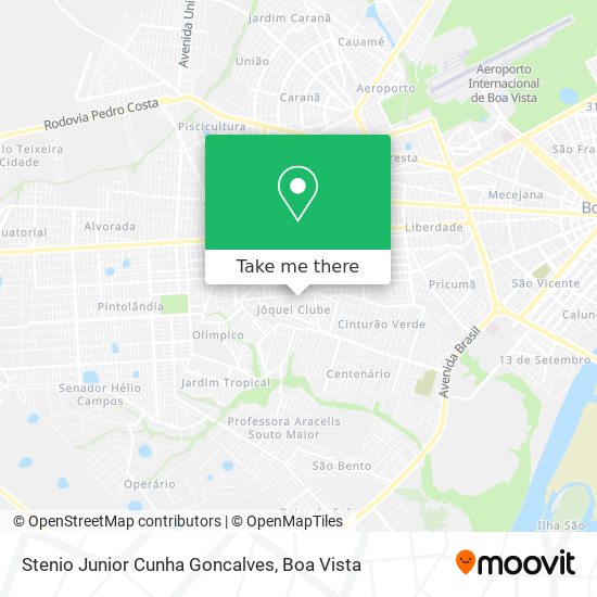 Mapa Stenio Junior Cunha Goncalves