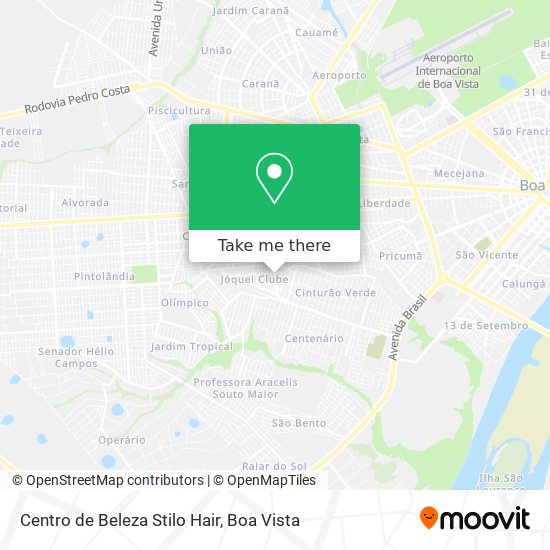 Centro de Beleza Stilo Hair map