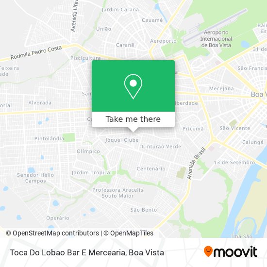 Mapa Toca Do Lobao Bar E Mercearia