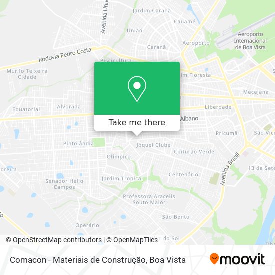 Comacon - Materiais de Construção map