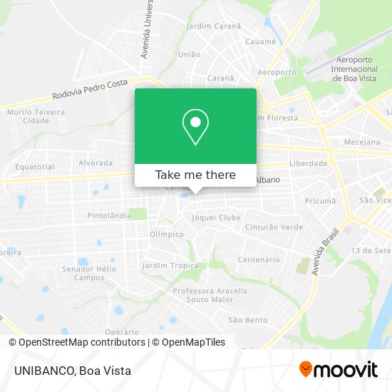 UNIBANCO map