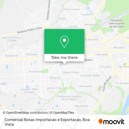 Mapa Comercial Rosas Importacao e Exportacao