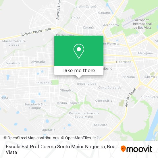 Escola Est Prof Coema Souto Maior Nogueira map