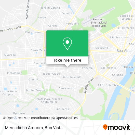 Mercadinho Amorim map